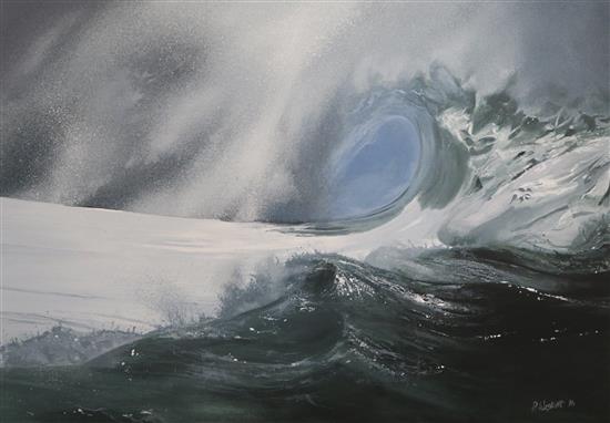 Peter Westcott Eye of the wave break 90 x 120cm
